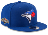 Toronto Blue Jays New Era 2025 MLB Postseason Side Patch 9FIFTY Adjustable Hat - Royal