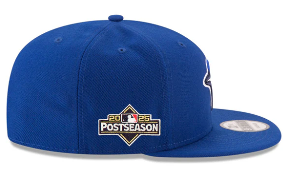 Toronto Blue Jays New Era 2025 MLB Postseason Side Patch 9FIFTY Adjustable Hat - Royal