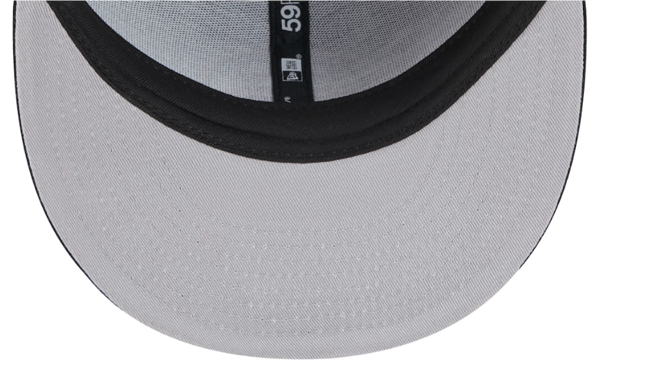 Men's Boston Bruins NHL Hockey New Era Core 59FIFTY Fitted Hat - Black