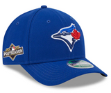 Men's Toronto Blue Jays New Era Royal 2025 MLB Postseason Side Patch 9FORTY Adjustable Hat