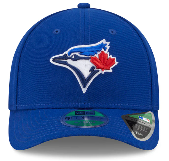 Men's Toronto Blue Jays New Era Royal 2025 MLB Postseason Side Patch 9FORTY Adjustable Hat