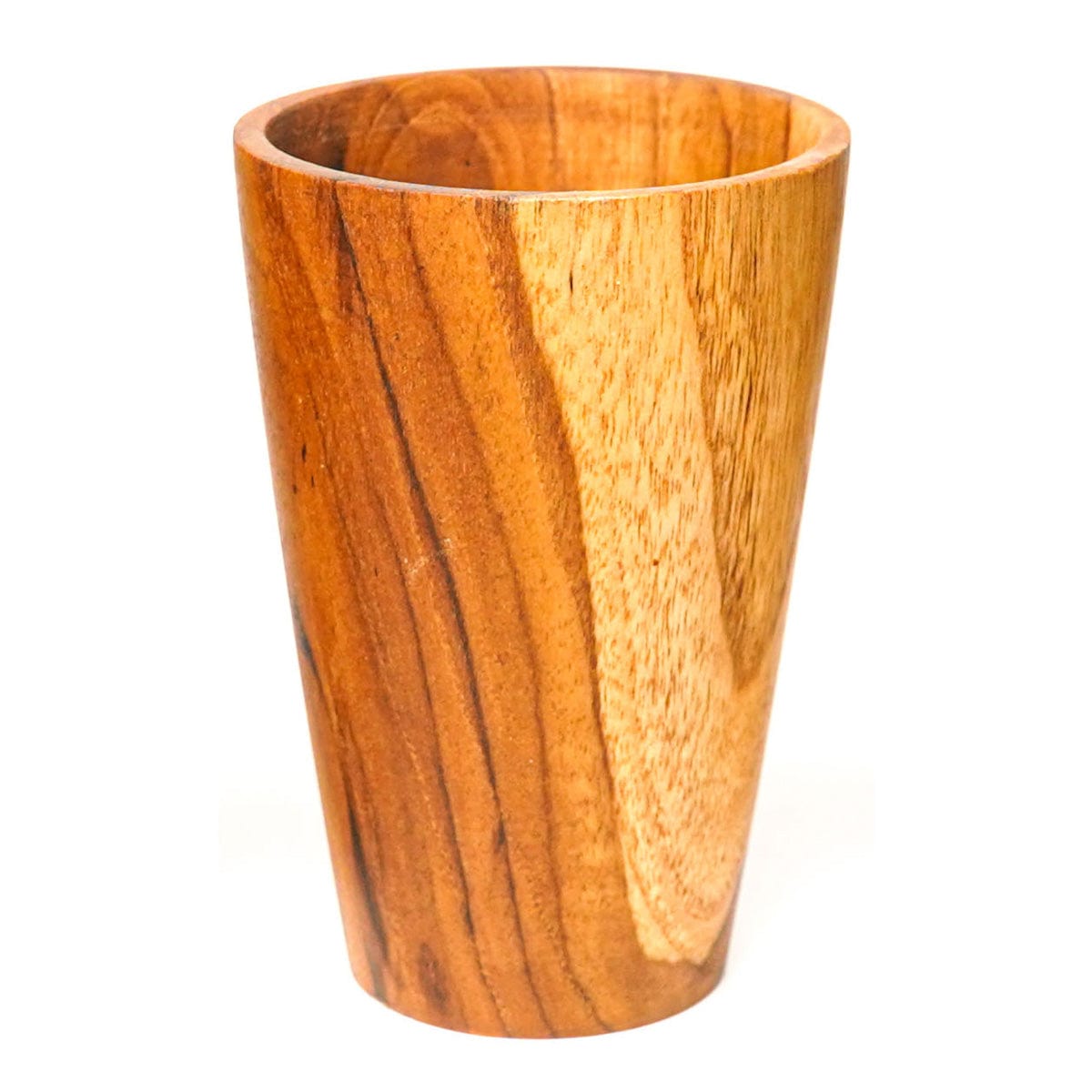 Teak Wood Drinking Cup