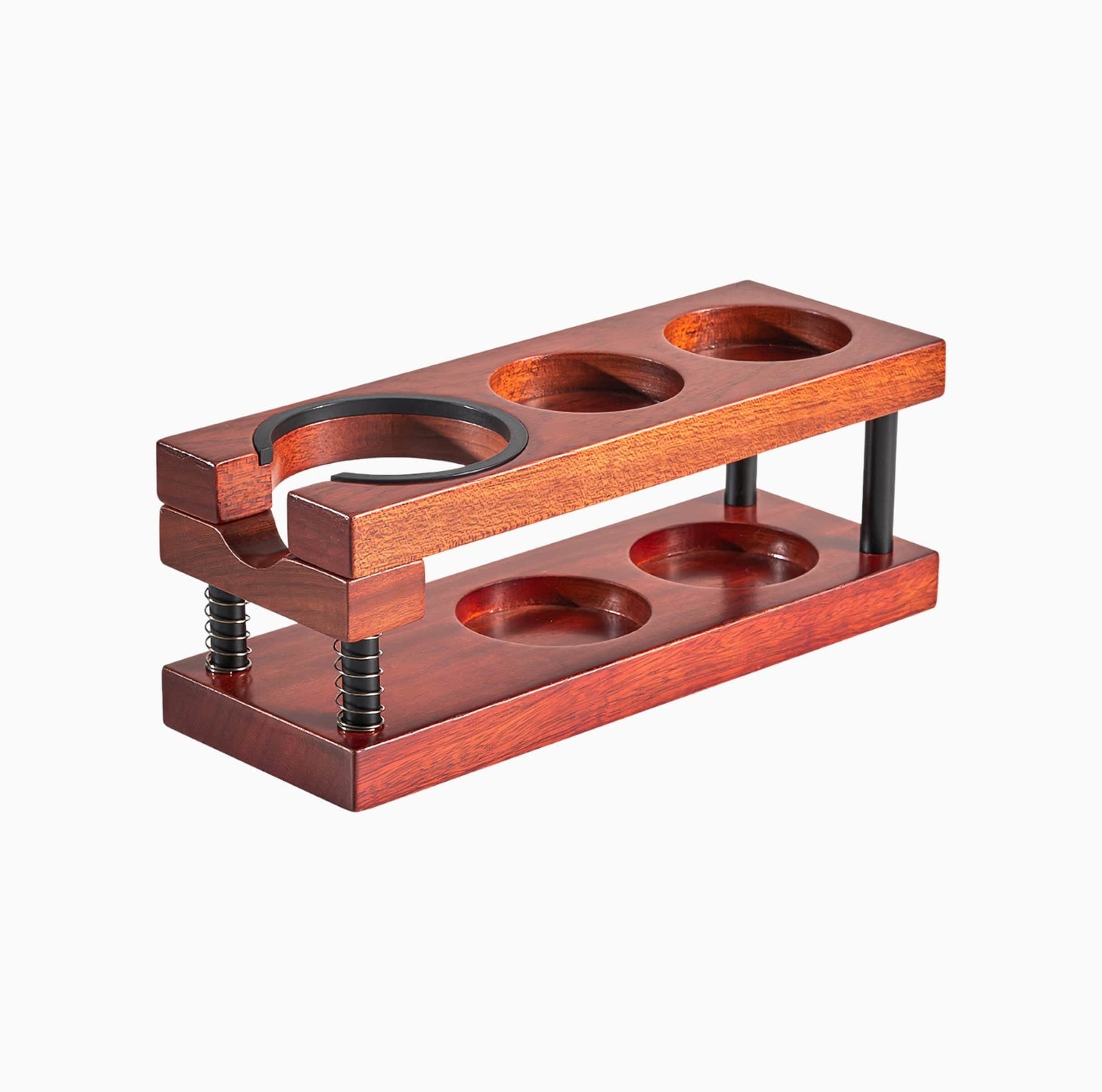 Espresso Tamping Holder with Spring Feedback