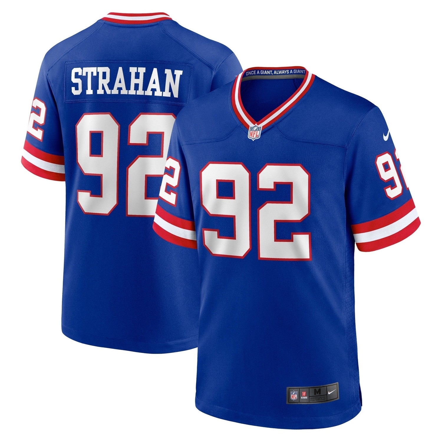 Michael Strahan New York Giants Nike Classic Retired   Game Jersey - Royal