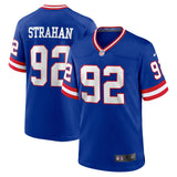 Michael Strahan New York Giants Nike Classic Retired   Game Jersey - Royal