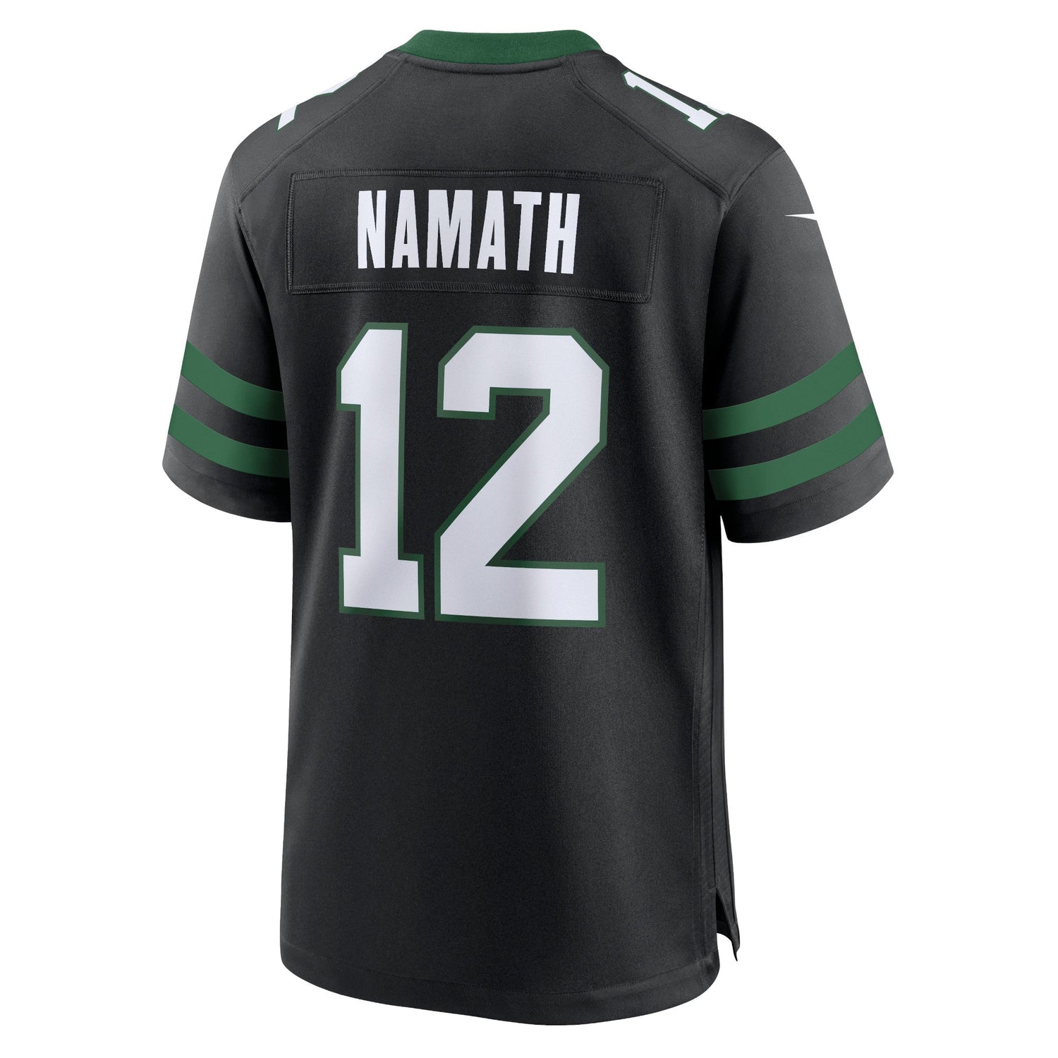 Joe Namath New York Jets Nike Alternate Retired   Game Jersey - Legacy Black