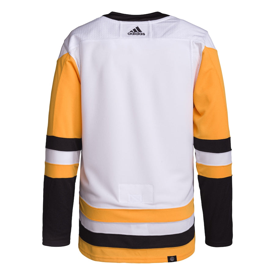 Men's Pittsburgh Penguins adidas White Away Primegreen Authentic Jersey