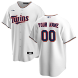 Men's Minnesota Twins White  Custom Jersey