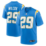 Chris Wilcox Los Angeles Chargers Nike Team Game Jersey -  Powder Blue