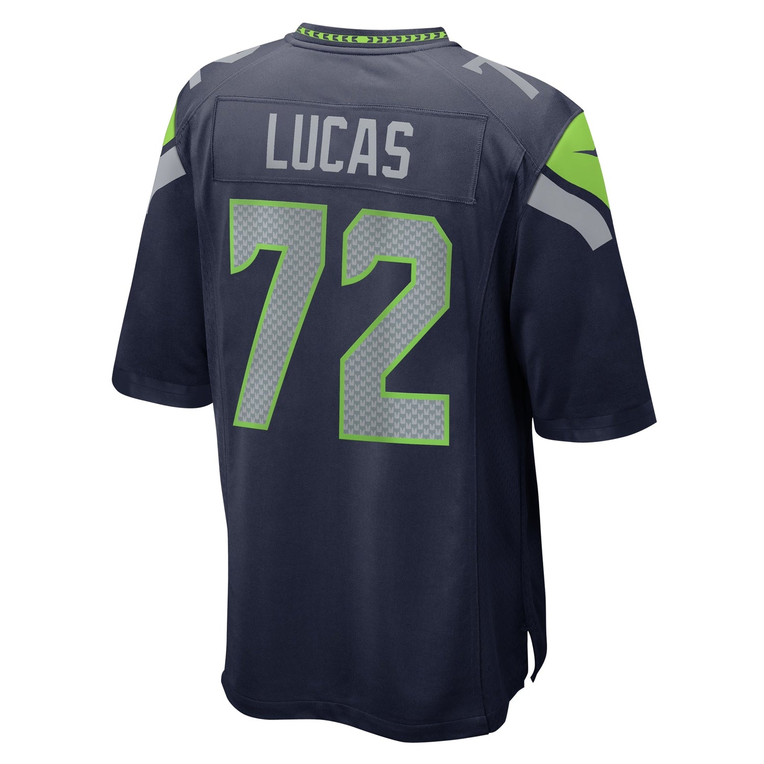 Abraham Lucas Seattle Seahawks Nike  Game Jersey -  College Navy