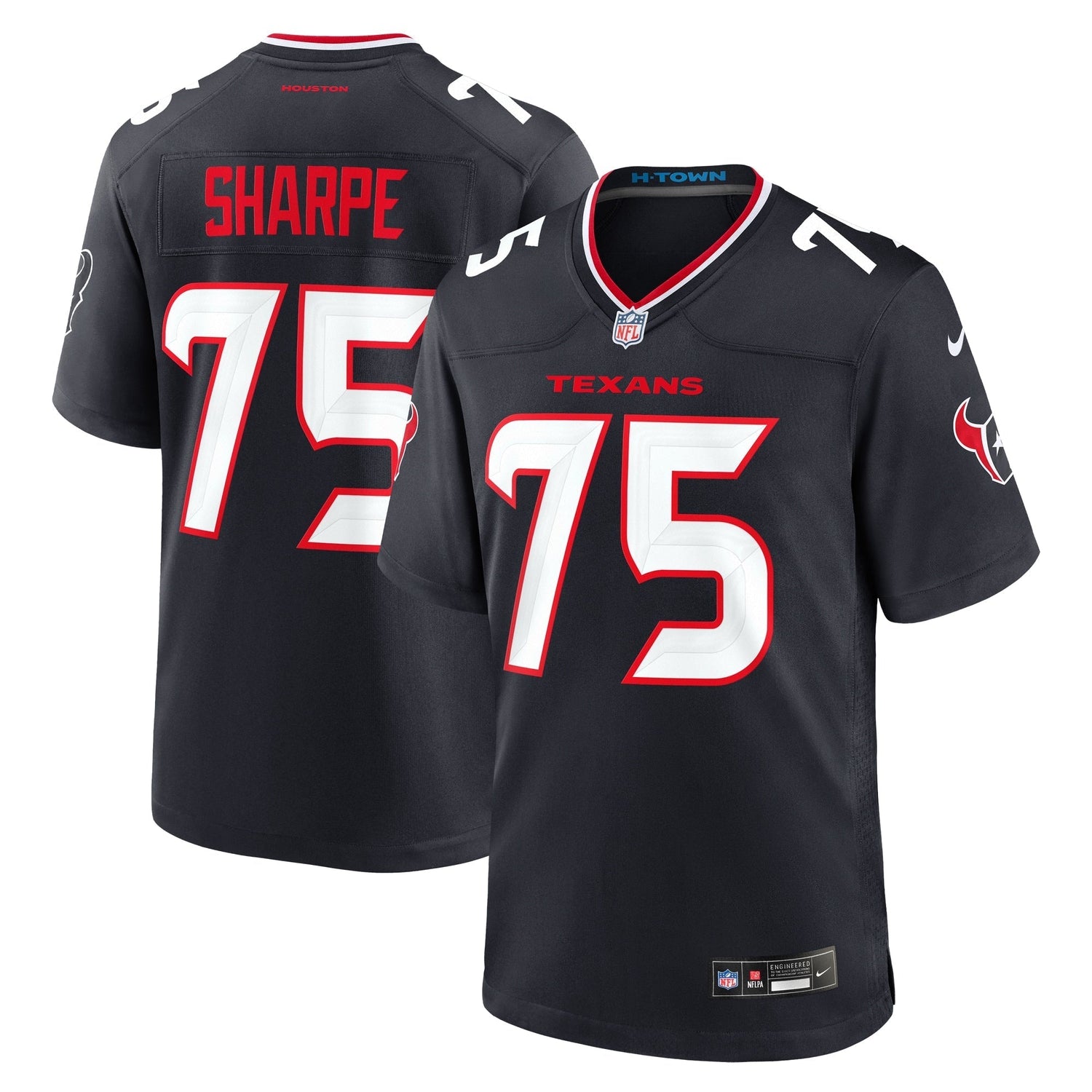 David Sharpe Houston Texans Nike Team Game Jersey -  Navy
