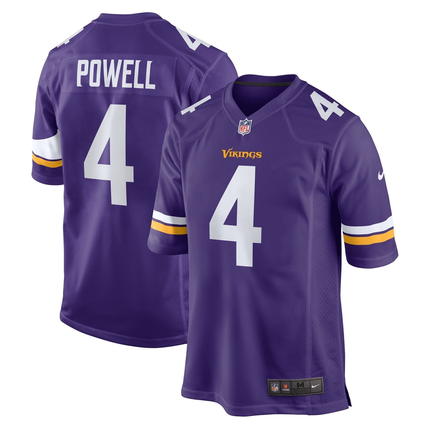 Brandon Powell Minnesota Vikings Nike Game Jersey - Purple