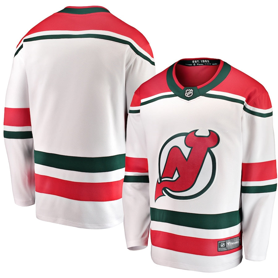 New Jersey Devils   Alternate Breakaway Jersey - White