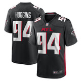 Albert Huggins Atlanta Falcons Nike Team Game Jersey -  Black