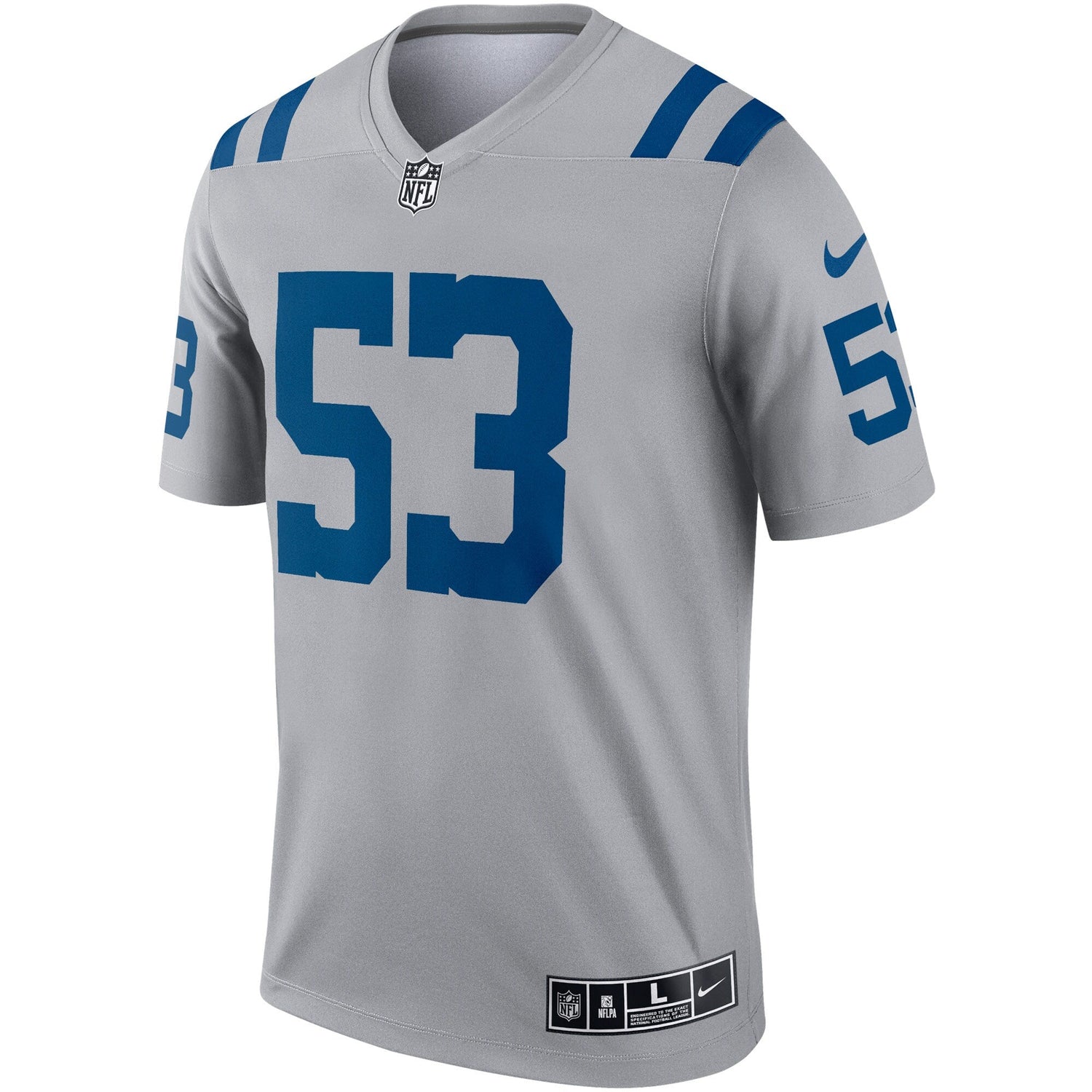 Darius Leonard Indianapolis Colts Nike Inverted Legend Jersey - Gray