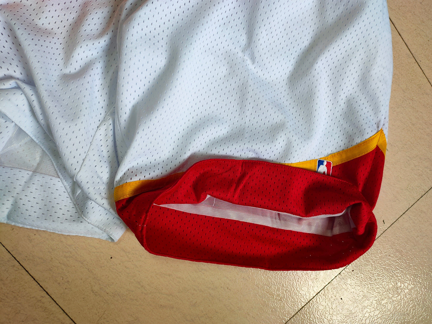 Atlanta Hawks Red Juston Retro Pocket Shorts
