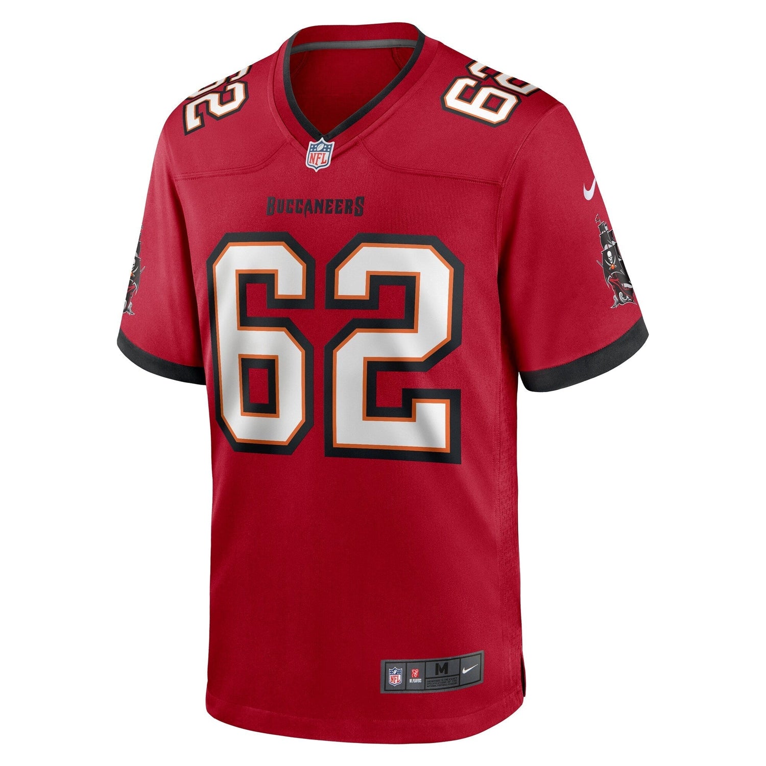 Graham Barton Tampa Bay Buccaneers Nike 2024 NFL Draft First Round Pick   Game Jersey - Red
