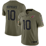 DeAndre Hopkins Arizona Cardinals Nike Salute To Service Limited Jersey - Olive