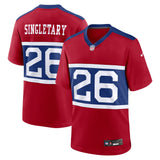 Devin Singletary New York Giants Nike Alternate   Game Jersey - Century Red