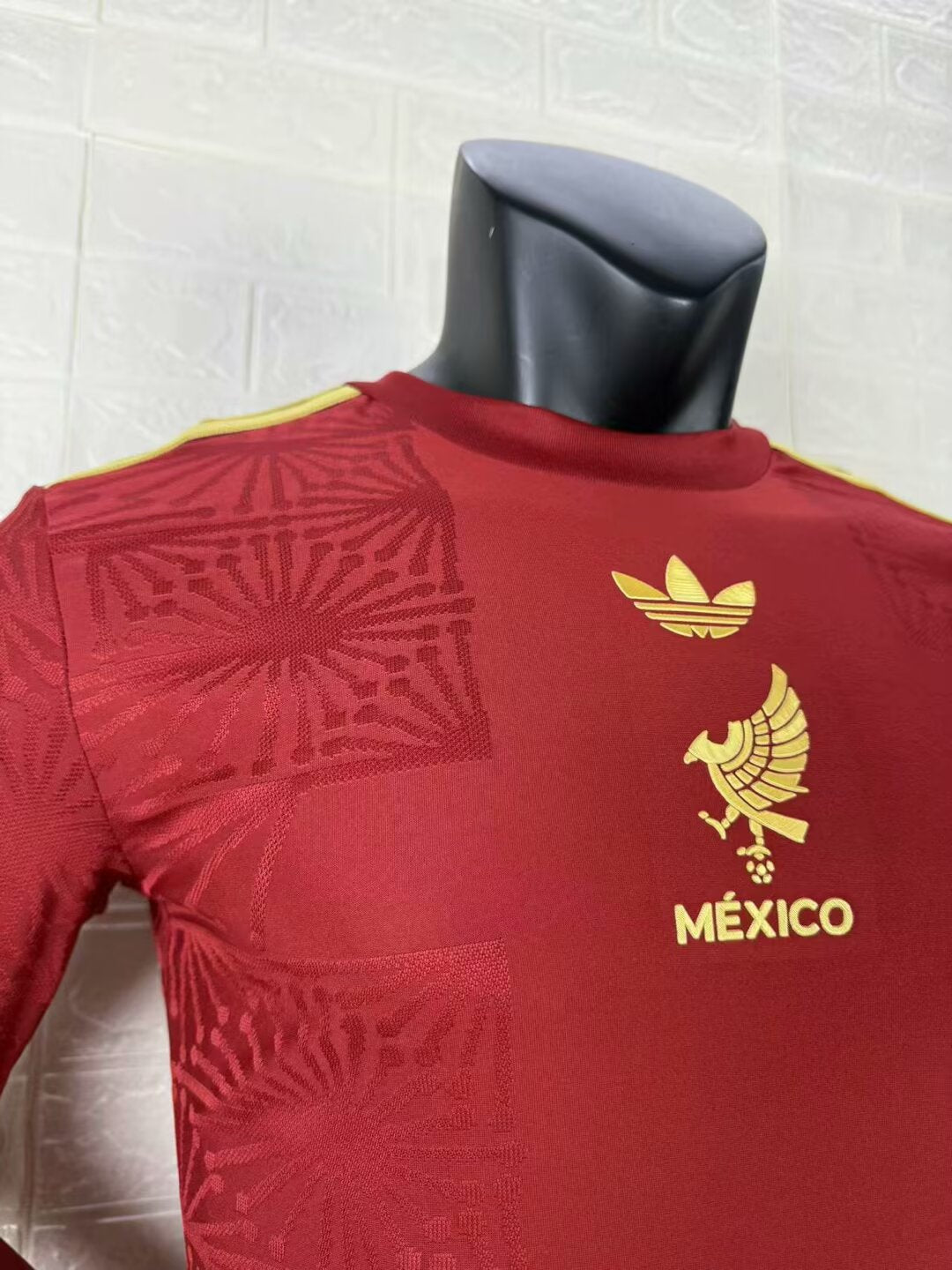 2025-26 Mexico Gold Cup Red Player Long Sleeve