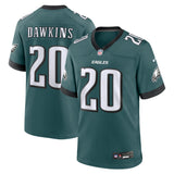 Brian Dawkins Philadelphia Eagles Nike Team Game Jersey - Midnight Green