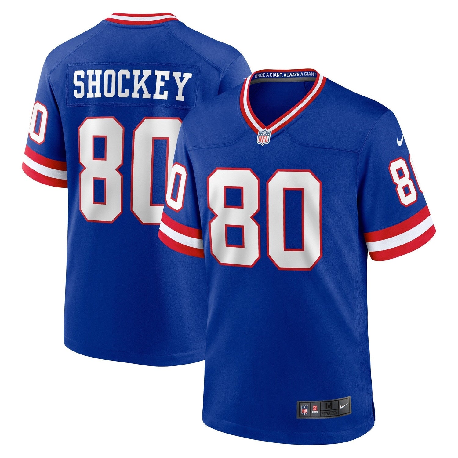 Jeremy Shockey New York Giants Nike Classic Retired   Game Jersey - Royal