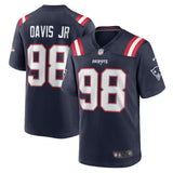 Carl Davis Jr. New England Patriots Nike Game   Jersey - Navy