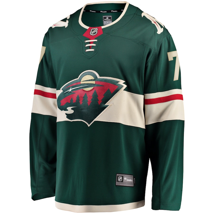 Brock Faber Minnesota Wild   Home Breakaway  Jersey - Green