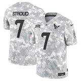 C.J. Stroud Houston Texans Nike 2024 Salute to Service Limited Jersey - Arctic Camo