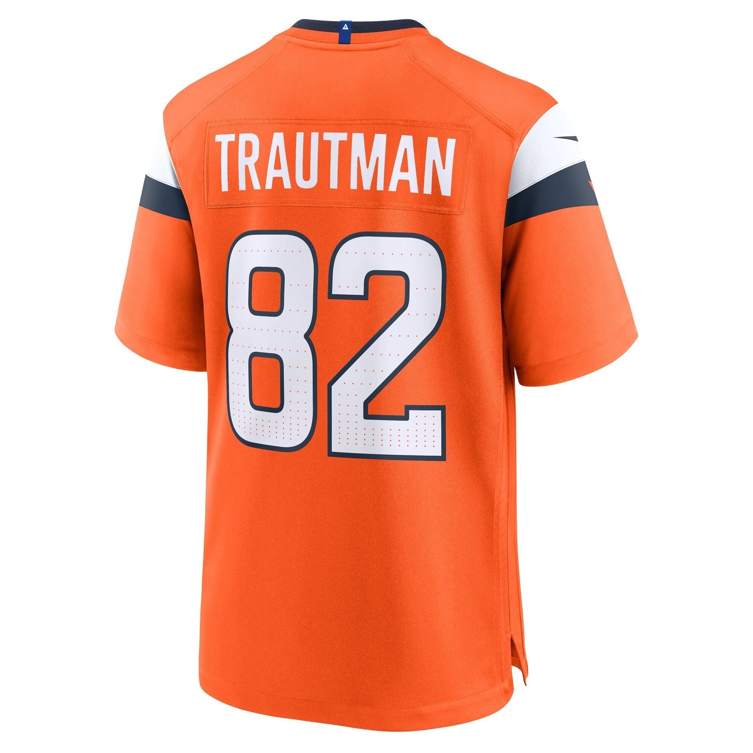Adam Trautman Denver Broncos Nike Team Game Jersey -  Orange