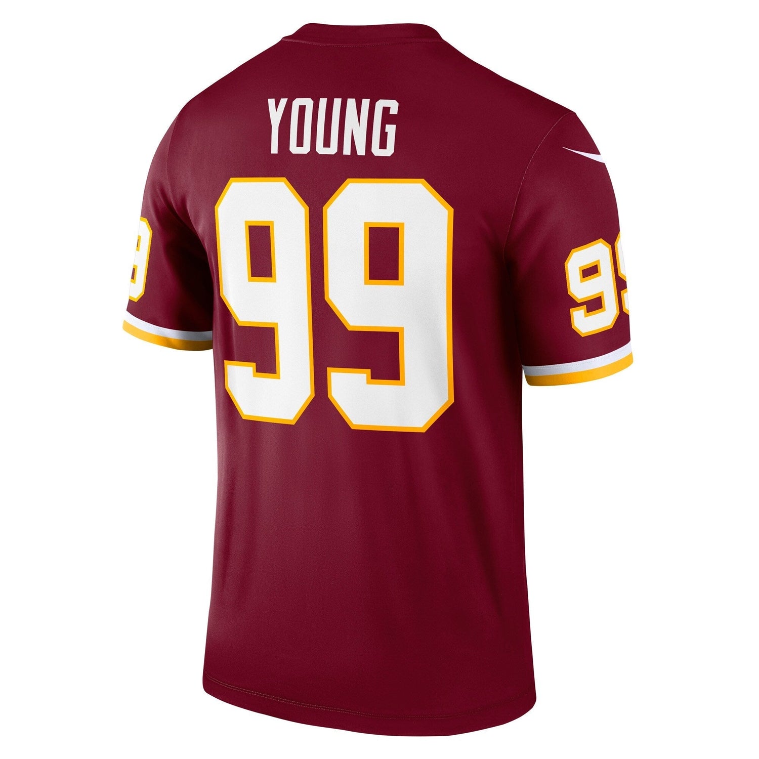 Chase Young Washington Football Team Nike Legend Jersey - Burgundy