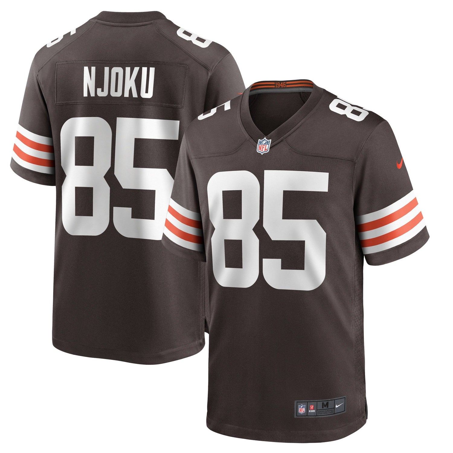David Njoku Cleveland Browns Nike   Game Jersey - Brown