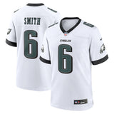 DeVonta Smith Philadelphia Eagles Nike White Game Jersey - White