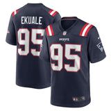 Daniel Ekuale New England Patriots Nike Game   Jersey - Navy