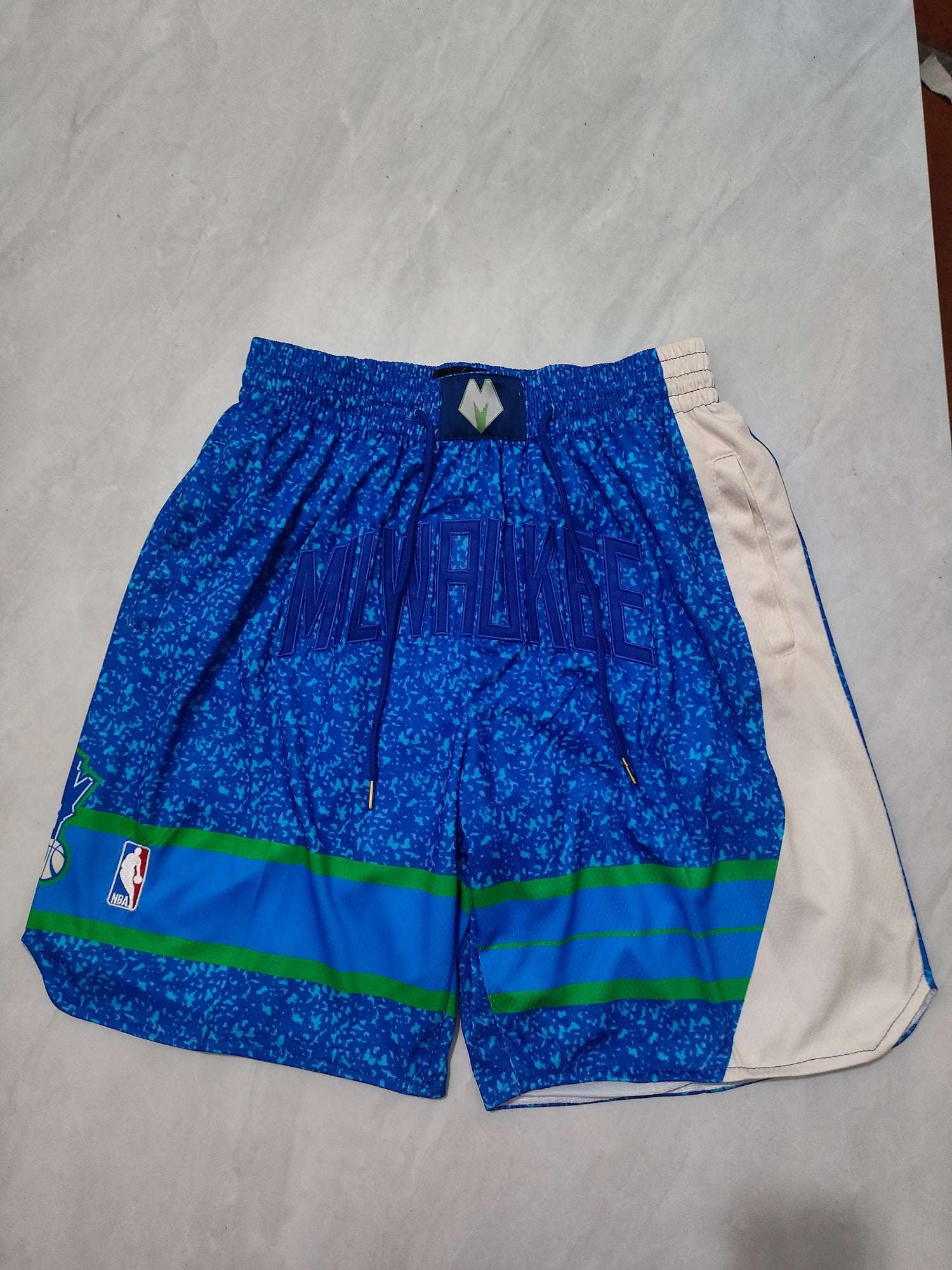 JUST DON Milwaukee Bucks Pocket Shorts