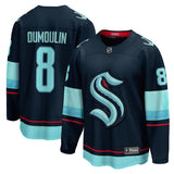 Men's Seattle Kraken Brian Dumoulin Fanatics Deep Sea Blue Home Breakaway Player Jersey
