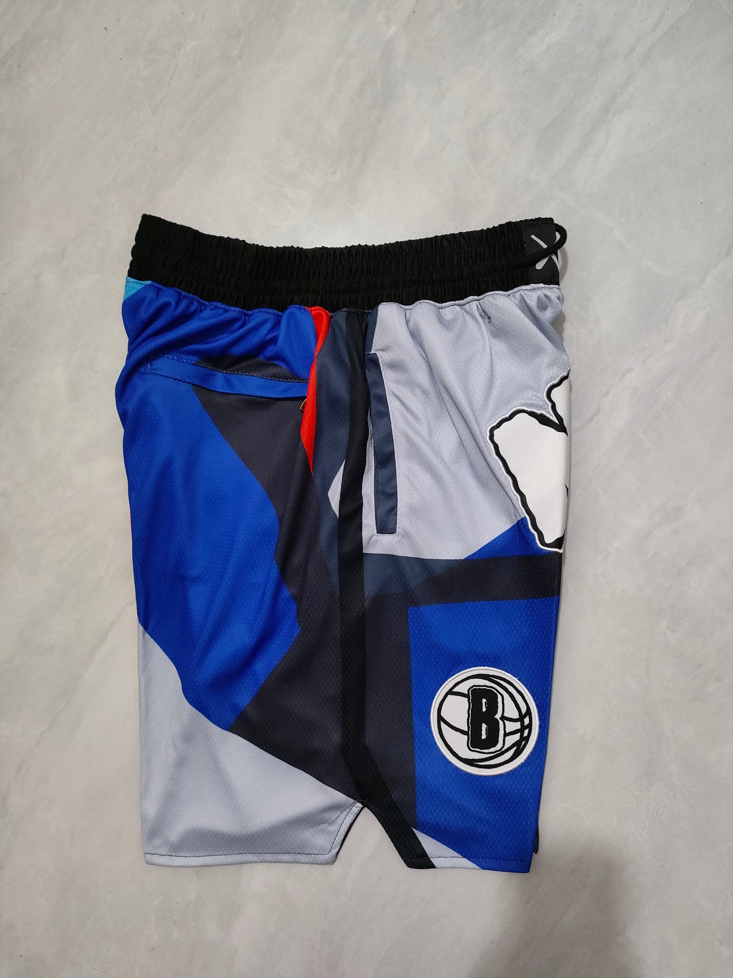 JUST DON Brooklyn Nets 2024 City Edition Pocket Shorts