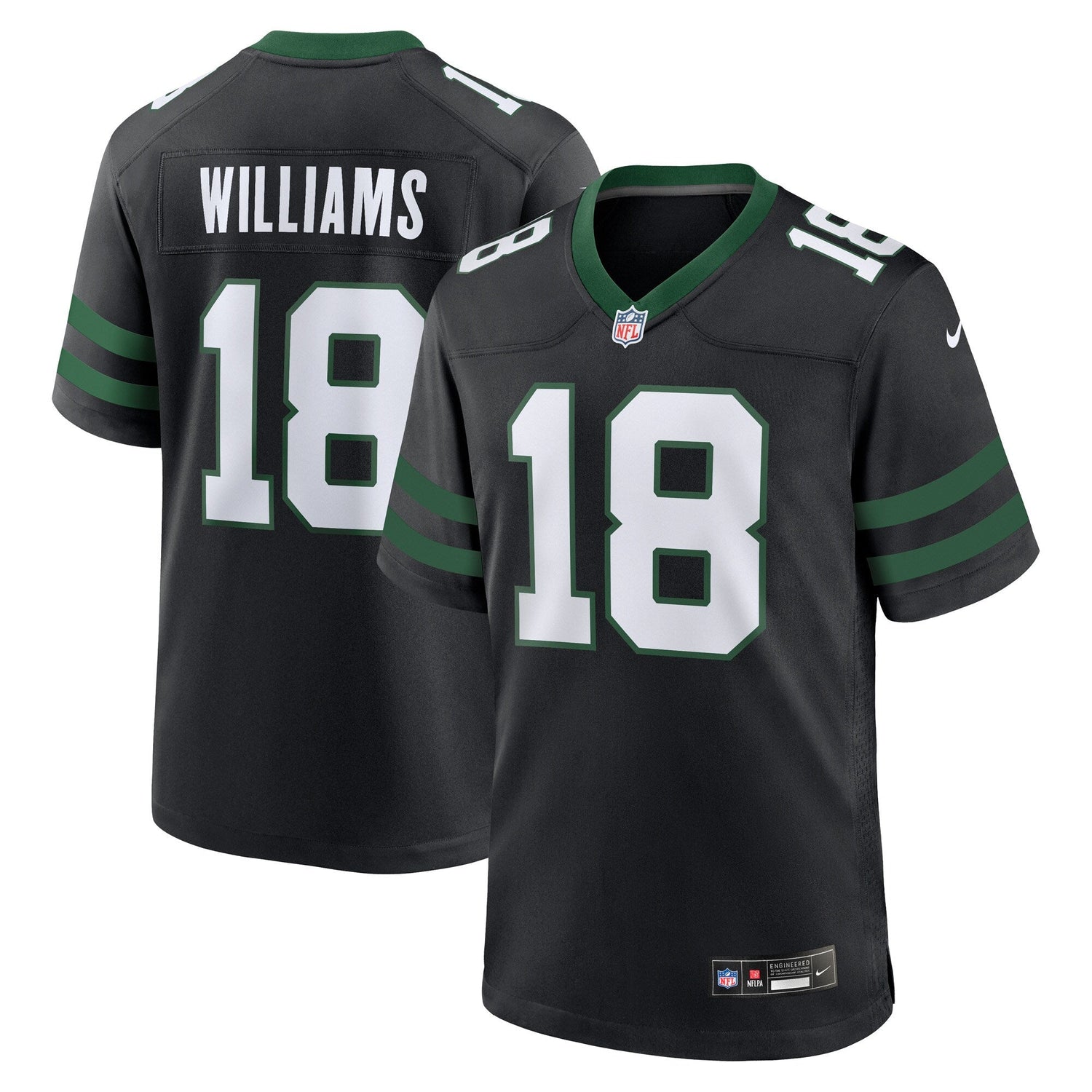 Mike Williams New York Jets Nike  Alternate Game   Jersey – Legacy Black