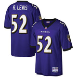Men's Baltimore Ravens Ray Lewis Mitchell & Ness Purple Legacy Jersey
