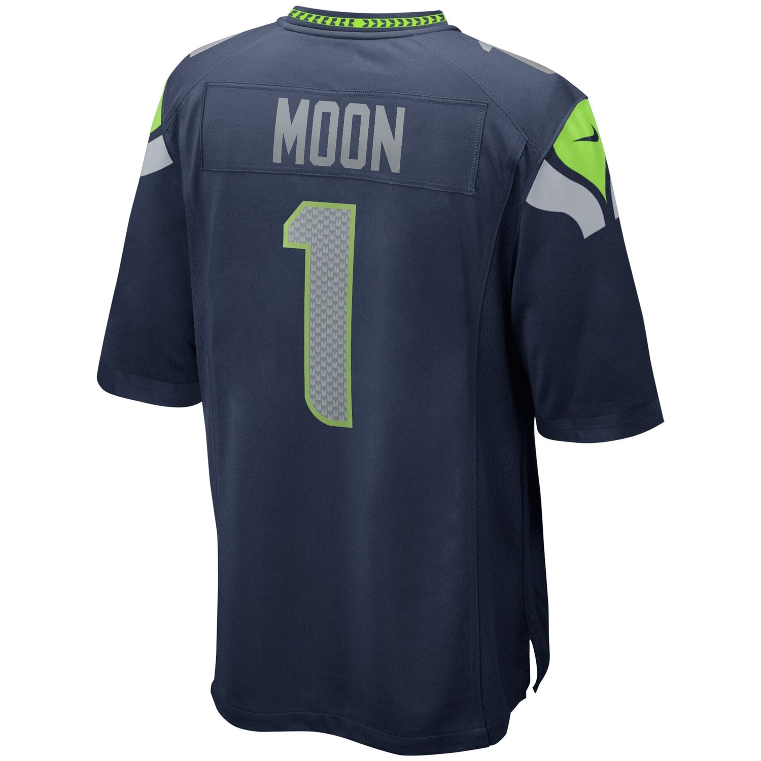 Warren Moon Seattle Seahawks Nike Game Retired   Jersey - College Navy
