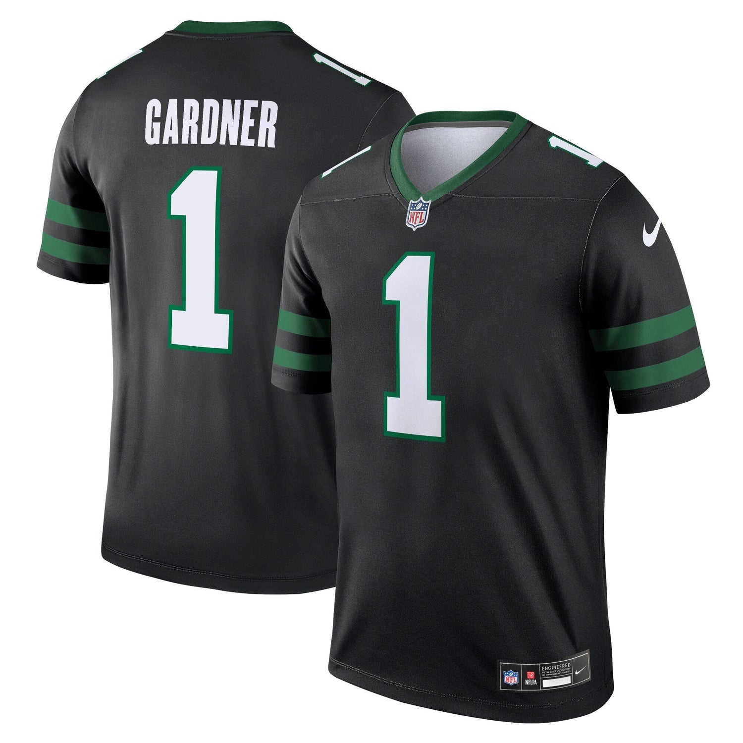 Ahmad Sauce Gardner New York Jets Nike Alternate Legend Jersey  - Legacy Black