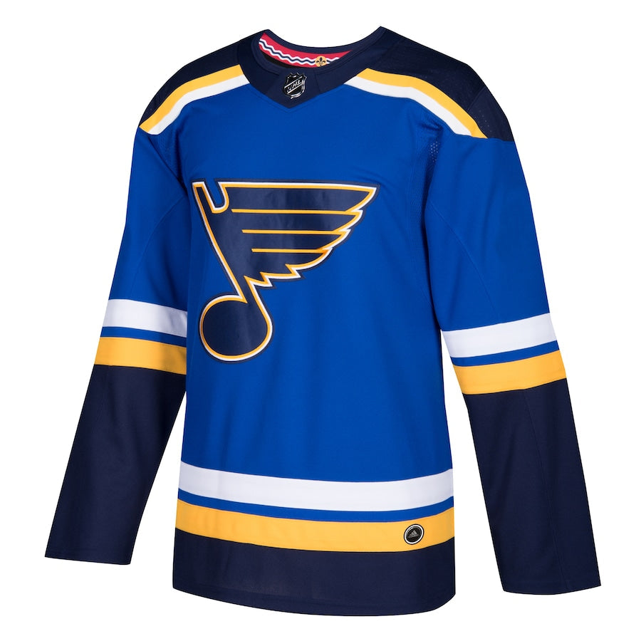 Men's St. Louis Blues adidas Blue Home Authentic Blank Jersey