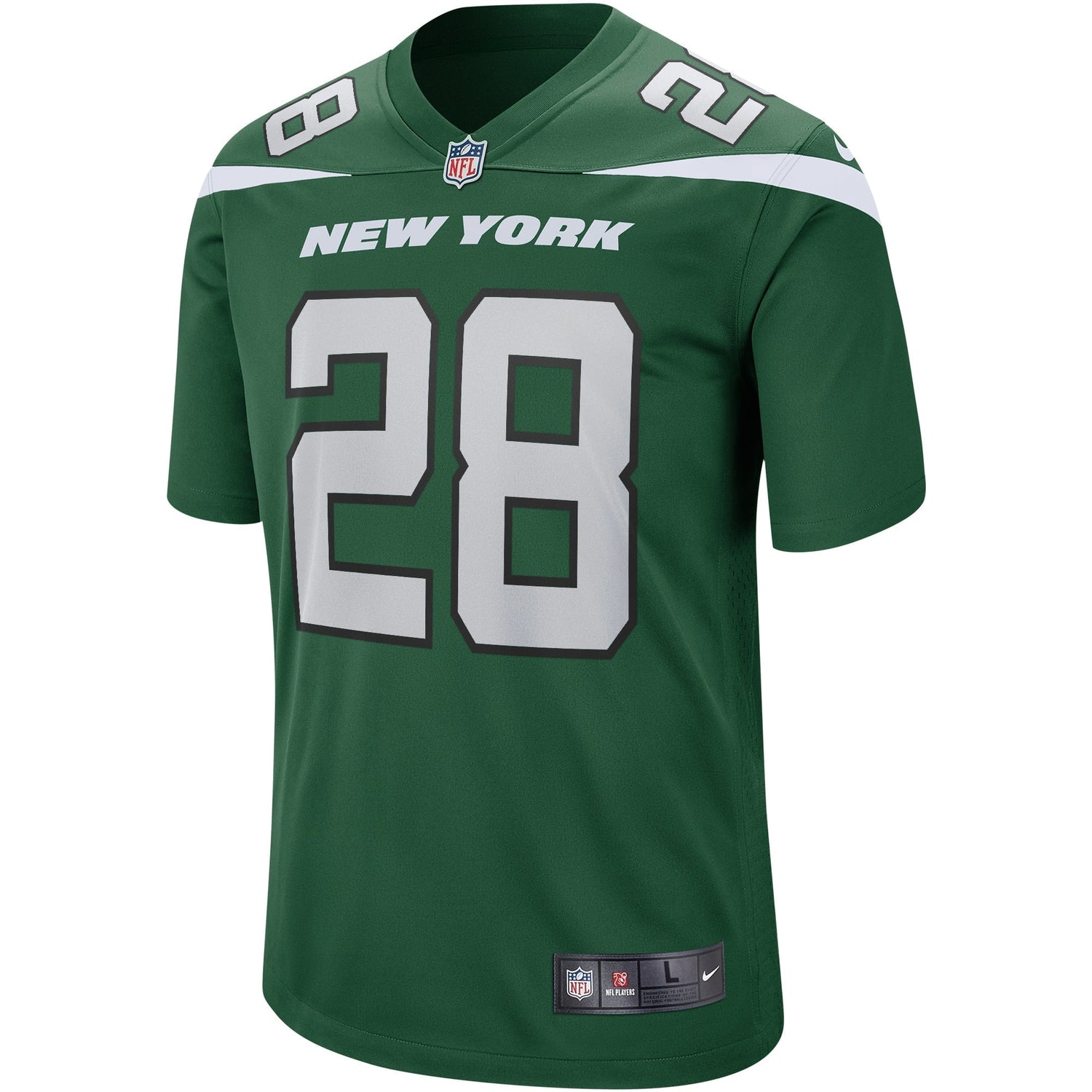 Curtis Martin New York Jets Nike Game Retired   Jersey - Gotham Green