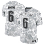 DeVonta Smith Philadelphia Eagles Nike 2024 Salute to Service Limited Jersey - Arctic Camo