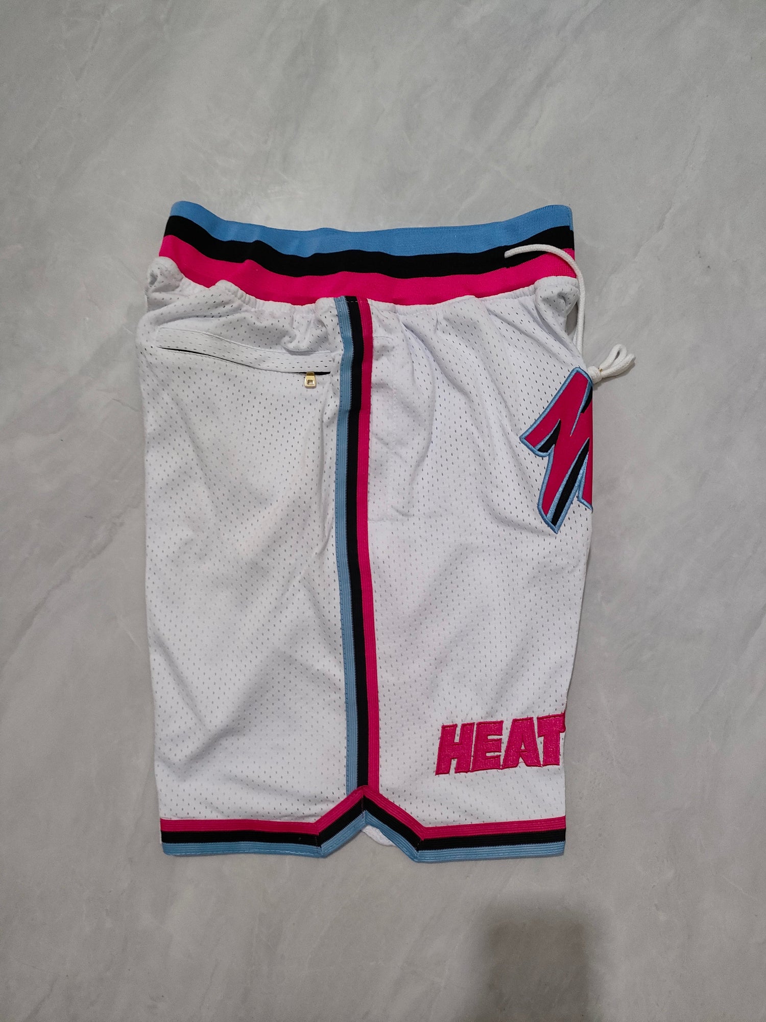 JUST DON Miami Heat Pocket Shorts