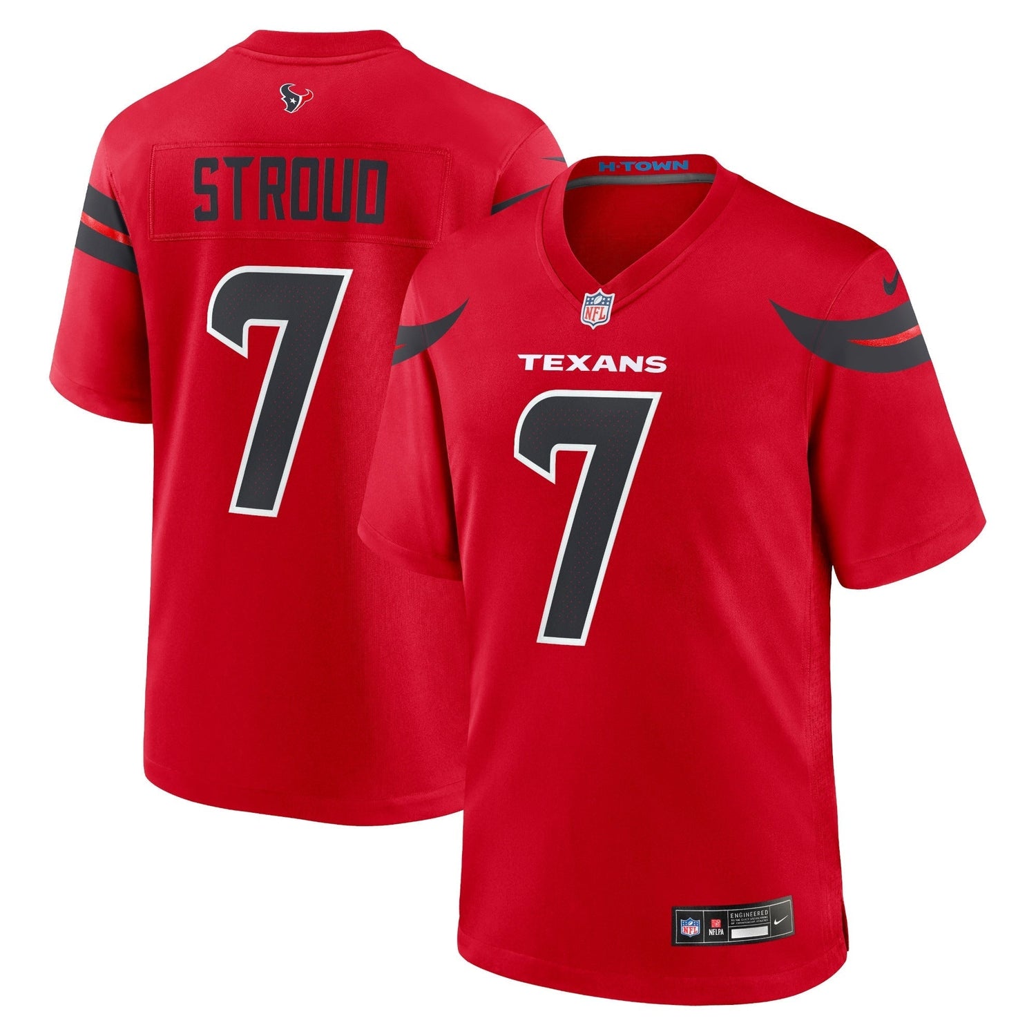 C.J. Stroud Houston Texans Nike Alternate Game Jersey - Red