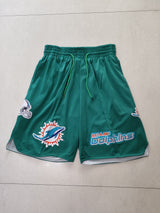JUST DON Miami Dolphins Pocket Shorts