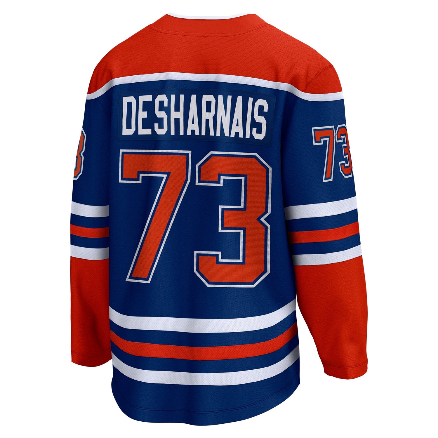 Vincent Desharnais Edmonton Oilers   Home Premier Breakaway  Jersey - Royal