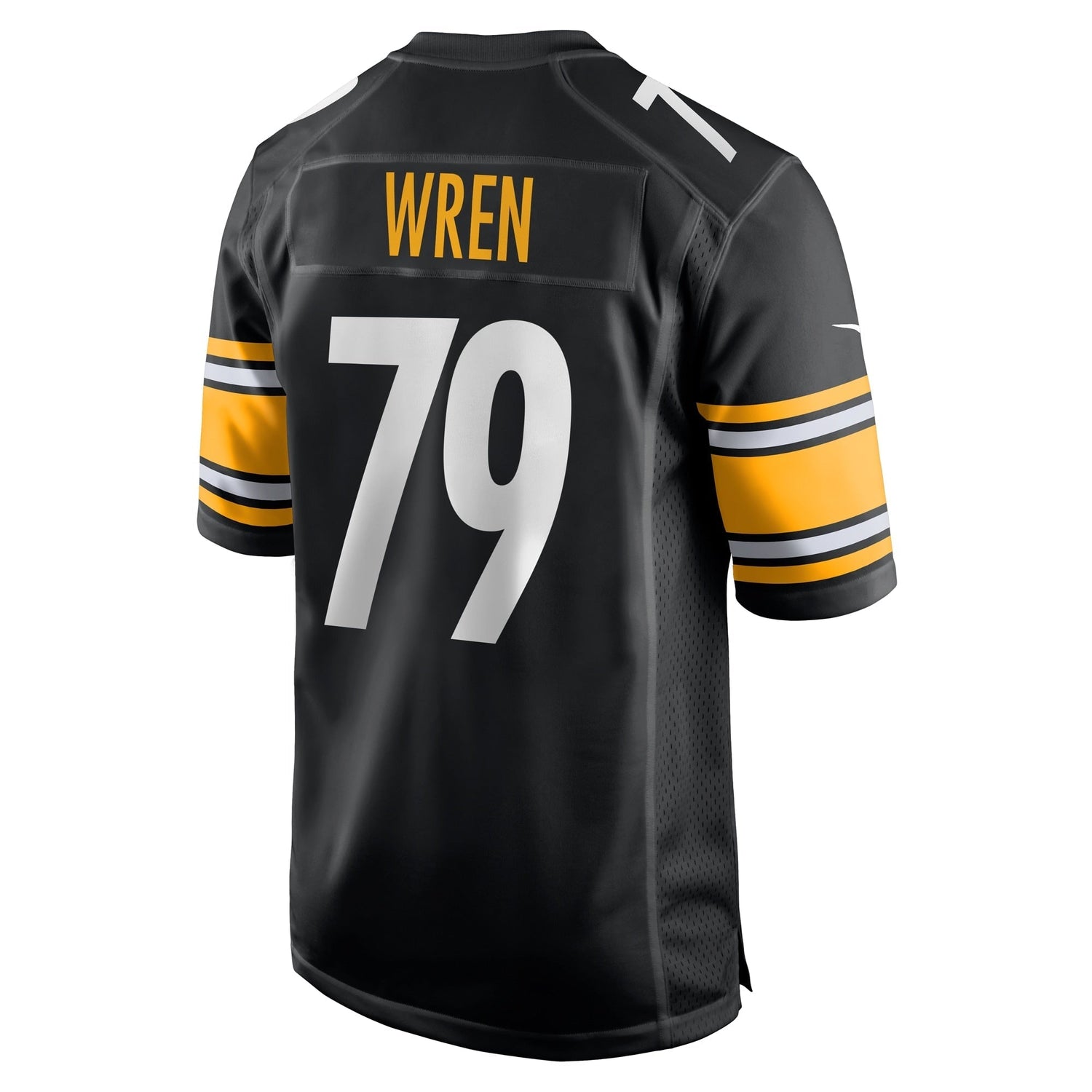Renell Wren Pittsburgh Steelers Nike  Game Jersey -  Black