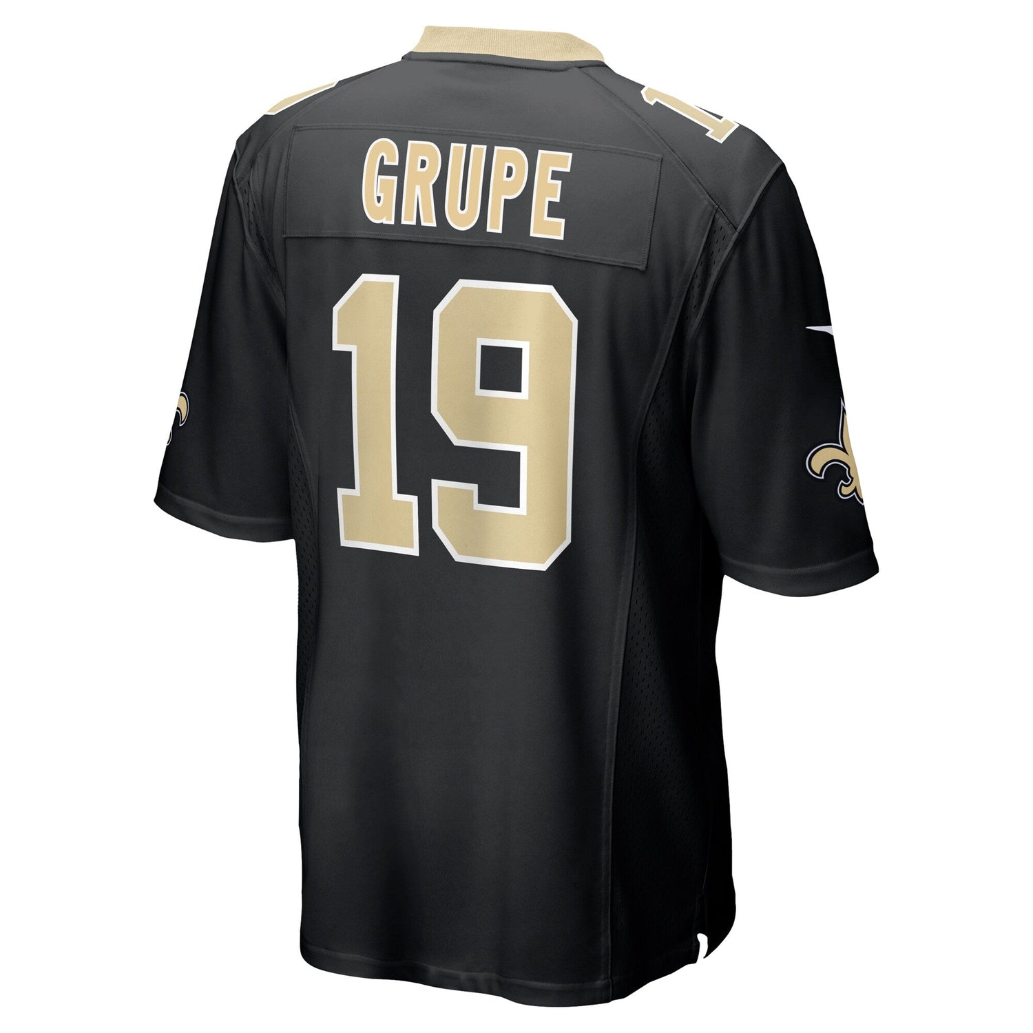 Blake Grupe New Orleans Saints Nike Team Game Jersey -  Black